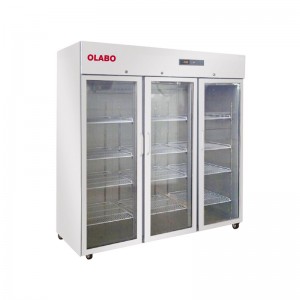 650L1500L Big Capacity Double Door 2~8℃ Laboratory Refrigerator BPR-5V650 BPR-5V1500