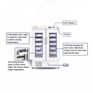 OLABO China Blood Bank Refrigerator BBR-4V966
