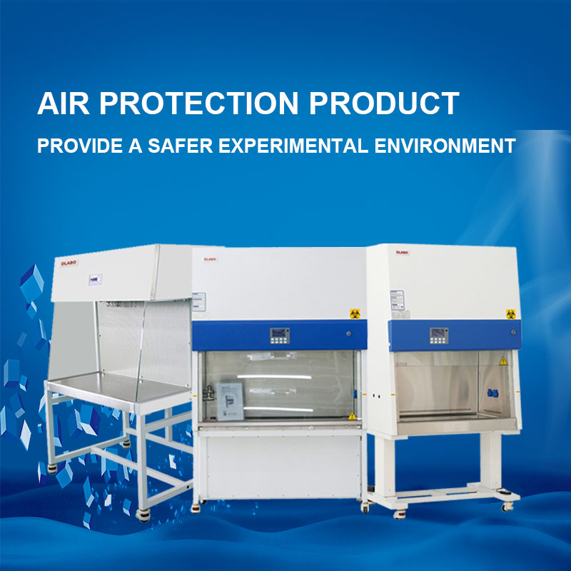 There are three types of biological safety cabinets. Where do they apply?