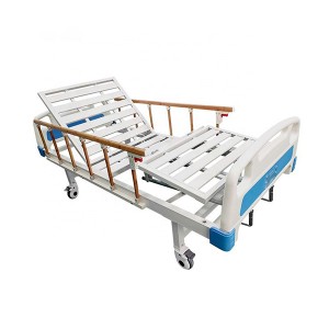 OLABO Slatted Double-Crank Hospital Bed MF202S