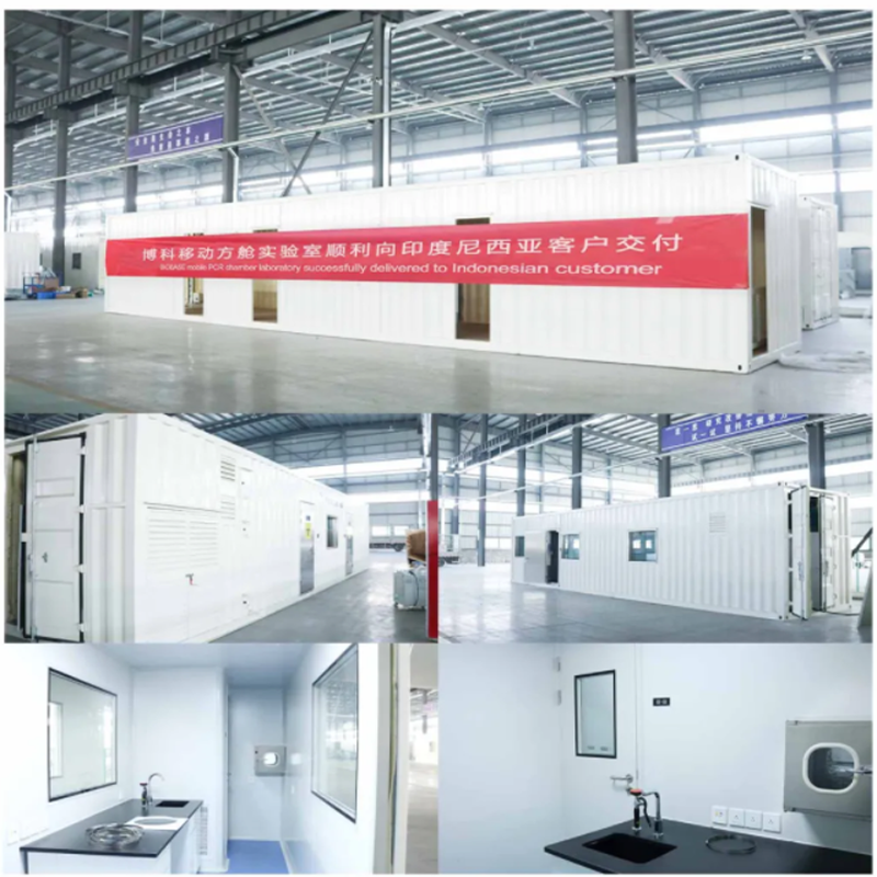 Mobile PCR Chamber Laboratory Delivered To Indonesian Customer