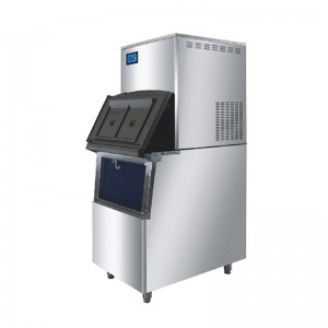 OLABO Stainless Steel Ice Maker Machine 200kg Commercial Ice Machine