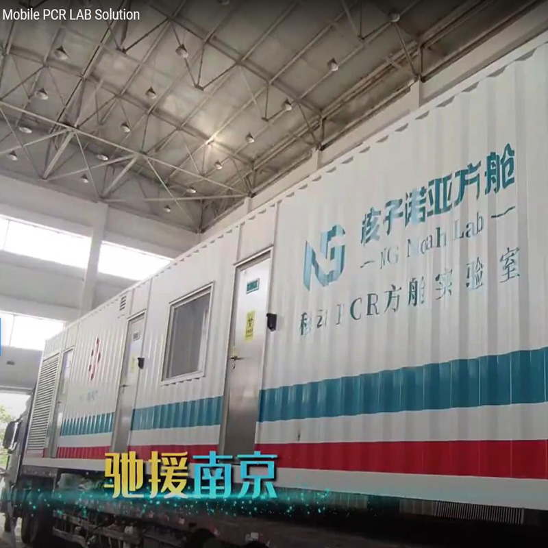 shipping more than 150  sets mobile PCR LAB  shelters