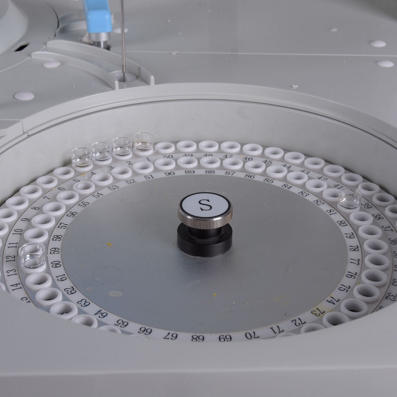 Top Quality Best Semi Automatic Biochemistry Analyzer - 600T / H Auto Chemistry Analyzer BK-600 – OLABO detail pictures