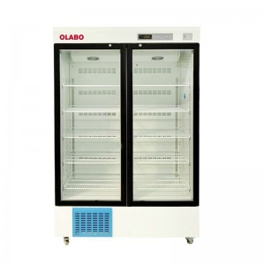 Lowest Price for CE China Manufacture Double Door Fridge Refrigerator Blood Bank Refrigerator Vaccine Freezer, Hospital/Lab Use Blood Bank Refrigerator