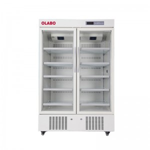 650L1500L Big Capacity Double Door 2~8℃ Laboratory Refrigerator BPR-5V650 BPR-5V1500