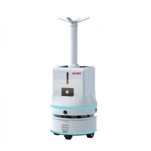 One of Hottest for China 6-8 Hours Long Working Times Spray Disinfection Robot Intelligent Disinfection Robots