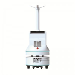 China Factory for China Intelligent Phone Control Air Purified Atomizing Disinfection Robot